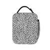 Leopard Print Lunch Bag  Casual Lunch Box For Women Picnic Portable Insulated Cooler Bag Waterproof Print Thermal Tote Handbags