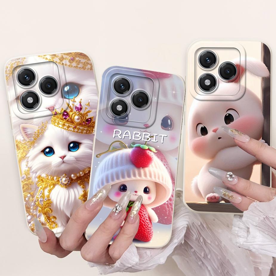 For Honor 400 Lite Case ABR-NX1 Cool Fashion Candy Painted Cover 6.7'' Soft TPU Matte Phone Case For Honor 400 Lite 400Lite Bags