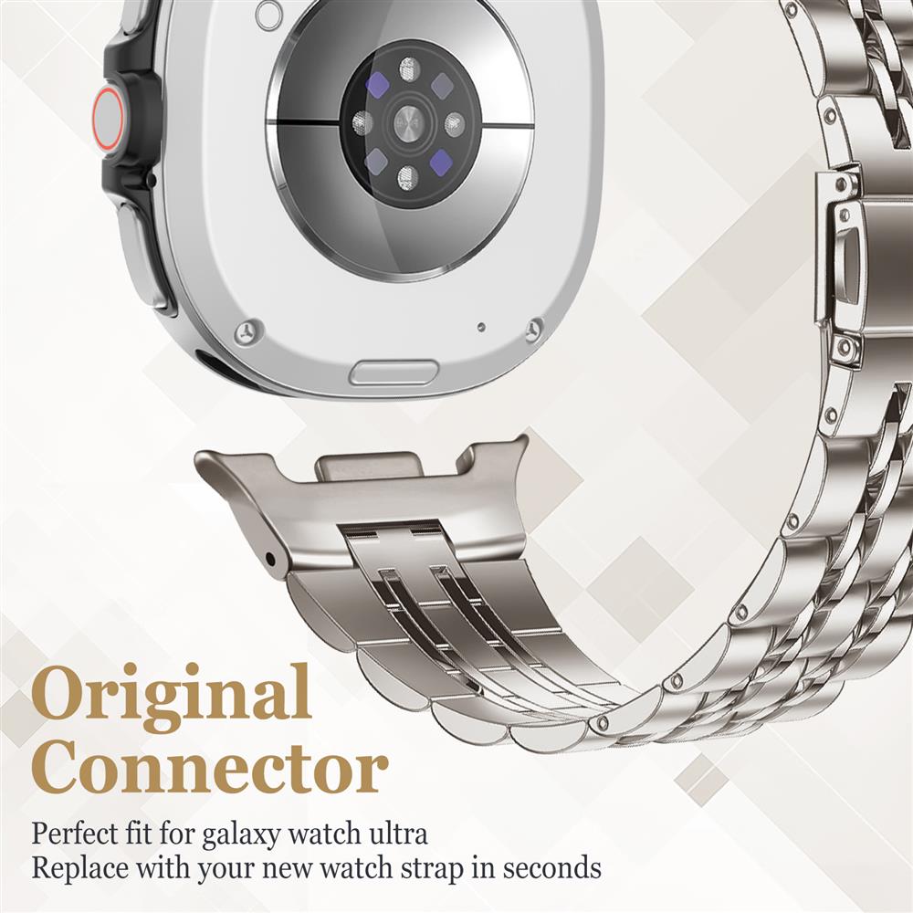 Stainless steel Strap for Samsung Galaxy watch 8/8 classic 40mm 44mm 46mm Metal Link belt bracelet correa Galaxy watch 8 Band