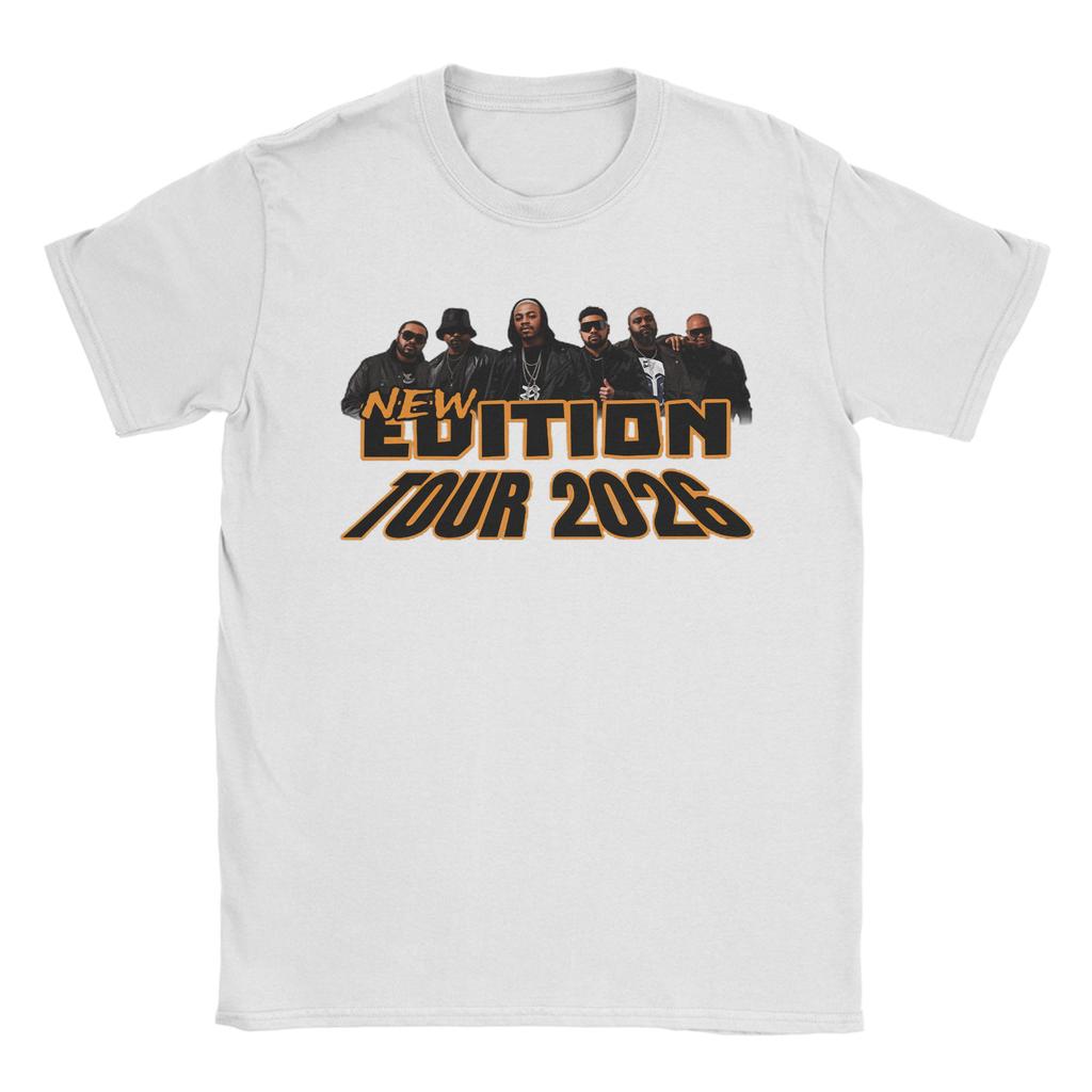 New EEditions Way Tour 2026 100 Cotton TShirt For Unisex Vintage T Shirts Crew Neck Hip Hop Tee Shirt Big Size Printed Clothing