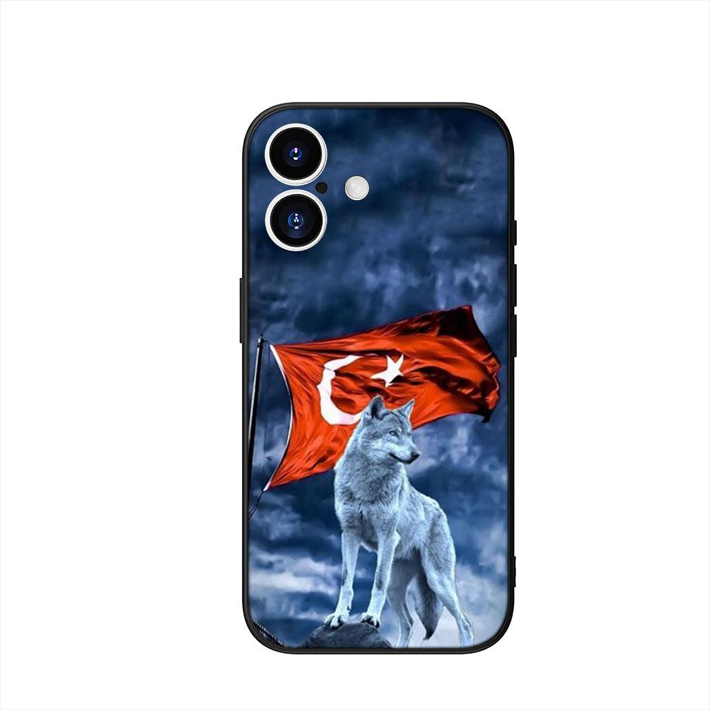 

Phone Cover for Xiaomi Redmi 15C 15 A4 A5 9A 9T 10A 10C 9C NFC Note 11 9 10 Pro 8TCase Turkey Flag Casing Redmi 10A
