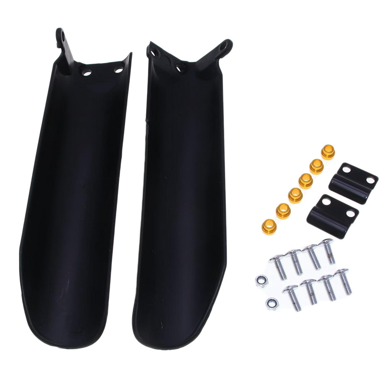 

2Pcs Motorcycle Pit Dirt Bike Front Fork Guard Fits for 140cc 160cc Pitbike чёрный