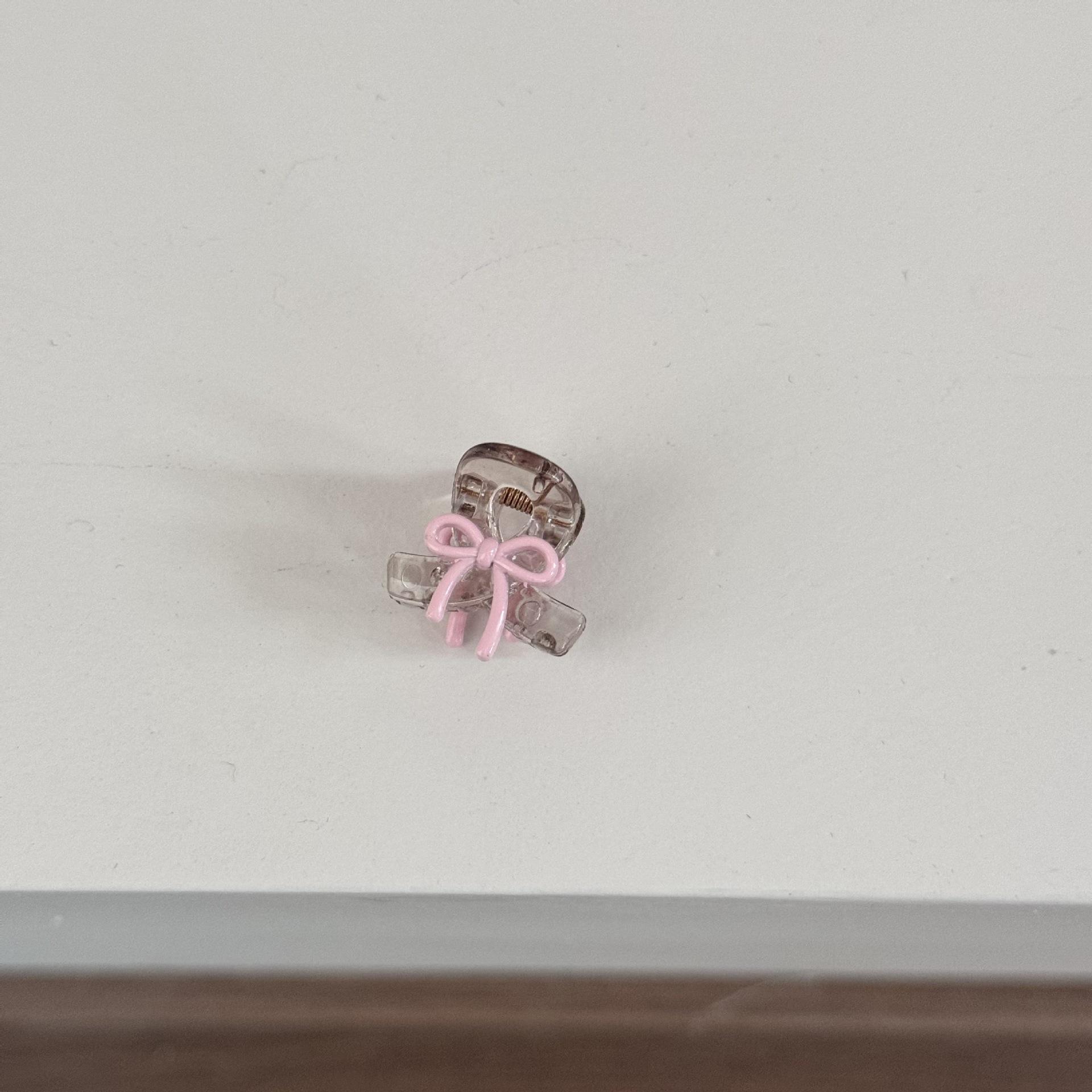 

Mini hair clip for girl women accessories pin korean bow Crab vintage popular trendy leading fashion cute kawaii sweets kpop new