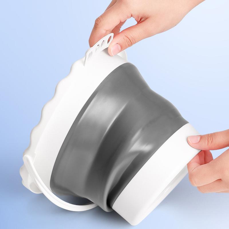 Foldable Water Bucket Essential For Fishing Camping Travel Collapsible Pail With Handle For Easy Storage Outdoor Use