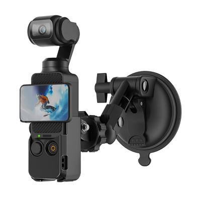 SUREWO Saugnapfhalterung für Pocket 3, Auto-Halterungs-Kit für Windschutzscheibe und Armaturenbrett mit Erweiterungsadapter für DJI Osmo Pocket 3, Go Pro Hero 131211109876, DJI