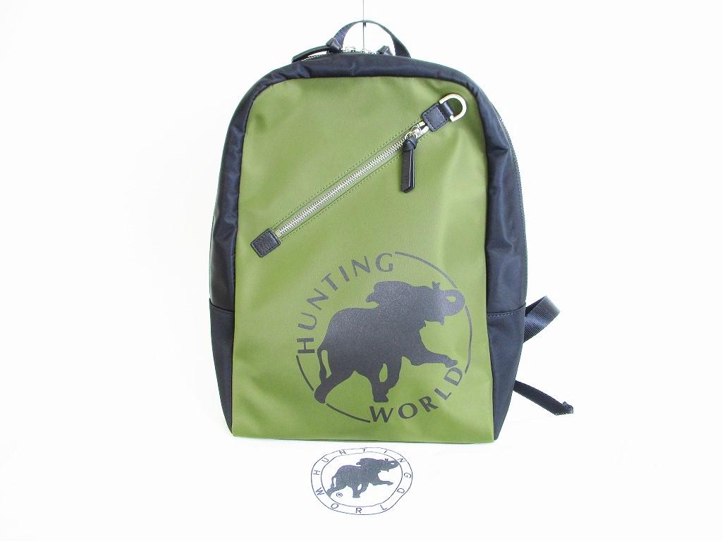 

Денний рюкзак з нейлоновим логотипом HUNTING WORLD №7706, відремонтований