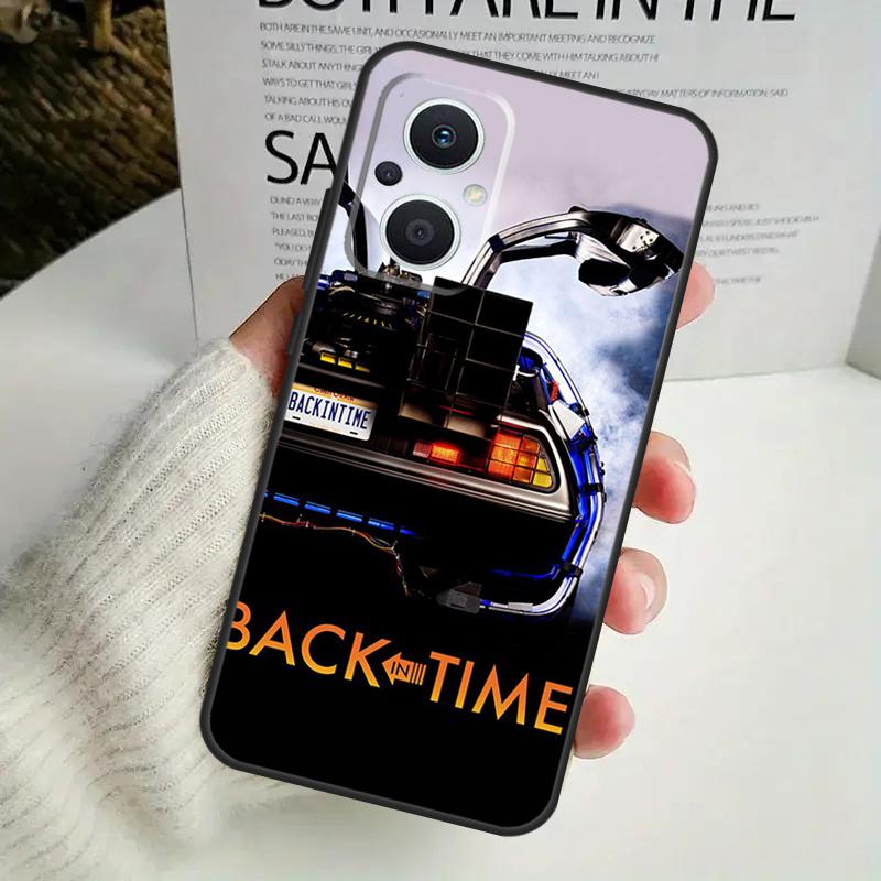 Back To The Future Time Machine Case For OPPO Reno 8 7 6 5 4 Lite 8T 5Z 4Z 10 11F OPPO Find X5 X6 Pro X2 Neo X3 Lite Cover