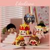 The Monkey King Santa Claus Cartoon Figures Micro Blocks Toy For Play Creative