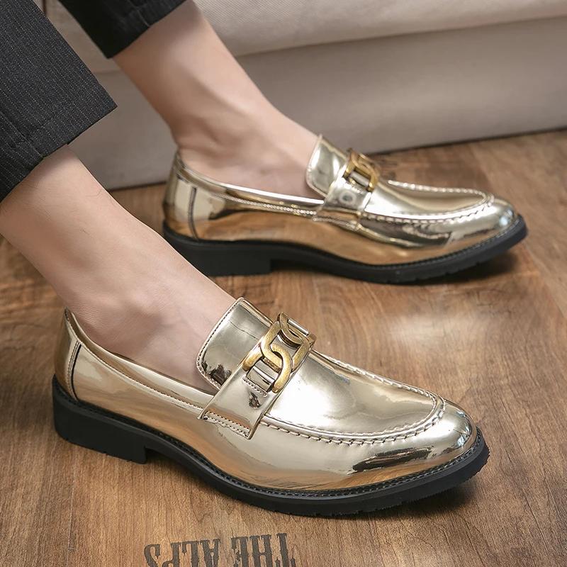 2024 Spring Autumn New Men's Casual Shoes Lightweight Breathable Man Sneakers Fashion Shoes Outdoor Non-slip Gold Big Size 47 48