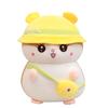 Cute Hamster Plush Toy With Hoodie Large Sleep Pillow For Kids And Girls