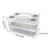 Corn Worm Feeding Farm Bins Yellow Mealworms Breeding Box Corn Worm Feeder Box for Sugar Gliders Birds Chickens Lizards Bearded