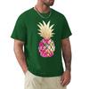Aloha pineapple Hot Pink TShirt new edition quickdrying summer top Mens tshirt