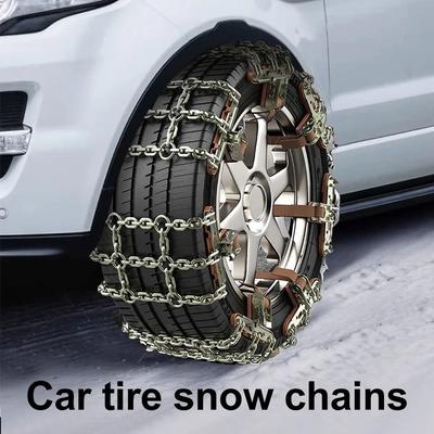 Driving Safety Car Tire Snow Chain Anti-skid Auto Anti-Skid Chain for Tire Width 165-285mm
