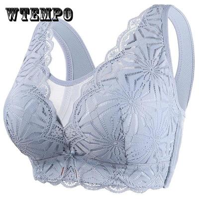 40-46 D E Cup Underwear Large Size Full Cup Bra Thin Section To Increase The Gathering To Prevent The Loss of Breasts Women's Underwear