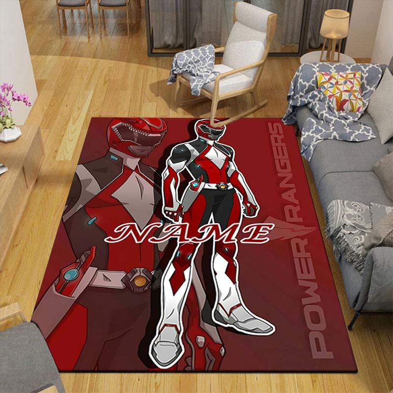 Custom 1Pc Power Rangers Adventure Rug Office Carpet Indoor Outdoor Entrance Doormat Nonslip Soft And Comfortable Living Room D2915213