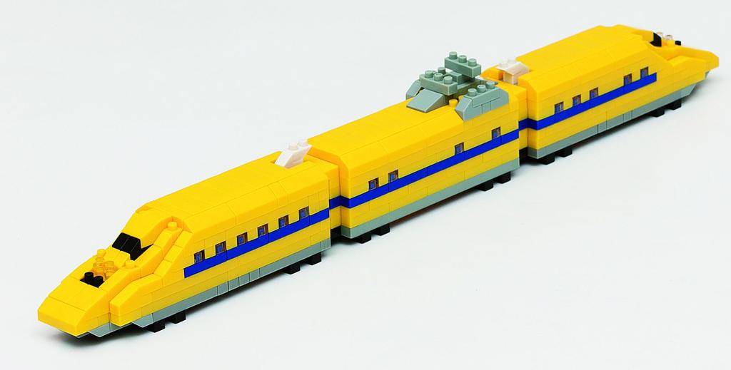 Kawada Nano Gauge Train Collection 923 Series Shinkansen Electric Track Comprehensive Test Car Doctor Yellow nGT_004