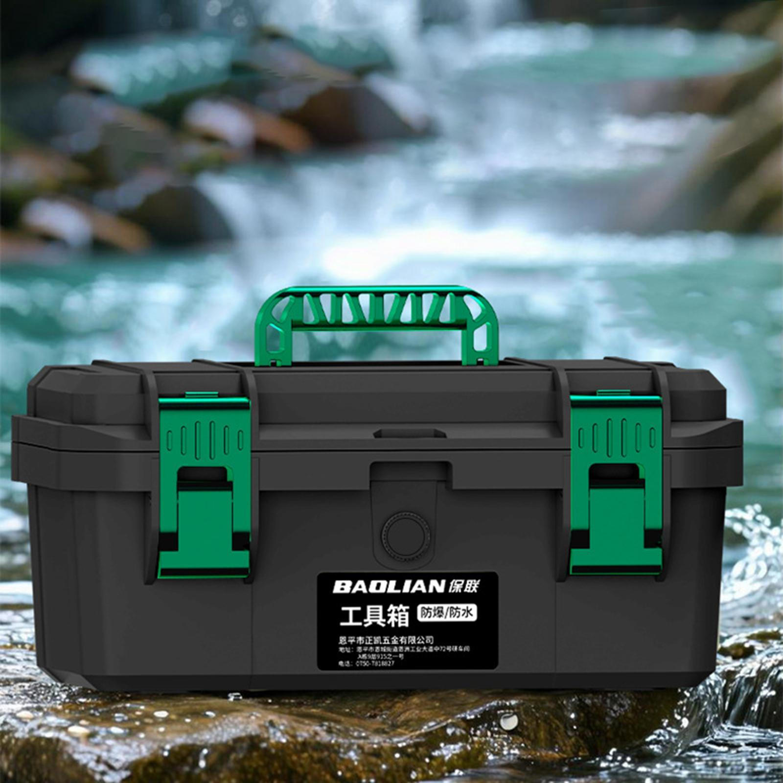 

Ящик для хранения Жесткий кейс Водонепроницаемый Ударопрочный Органайзер Инструмент для дрели Ручные инструменты Гайки