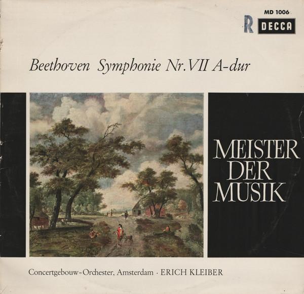 

LP Record LUDWIG VAN BEETHOVEN CONCERTGEBOU Symphony Nr. VII Adur MD1006 Decca Germany Classical Used