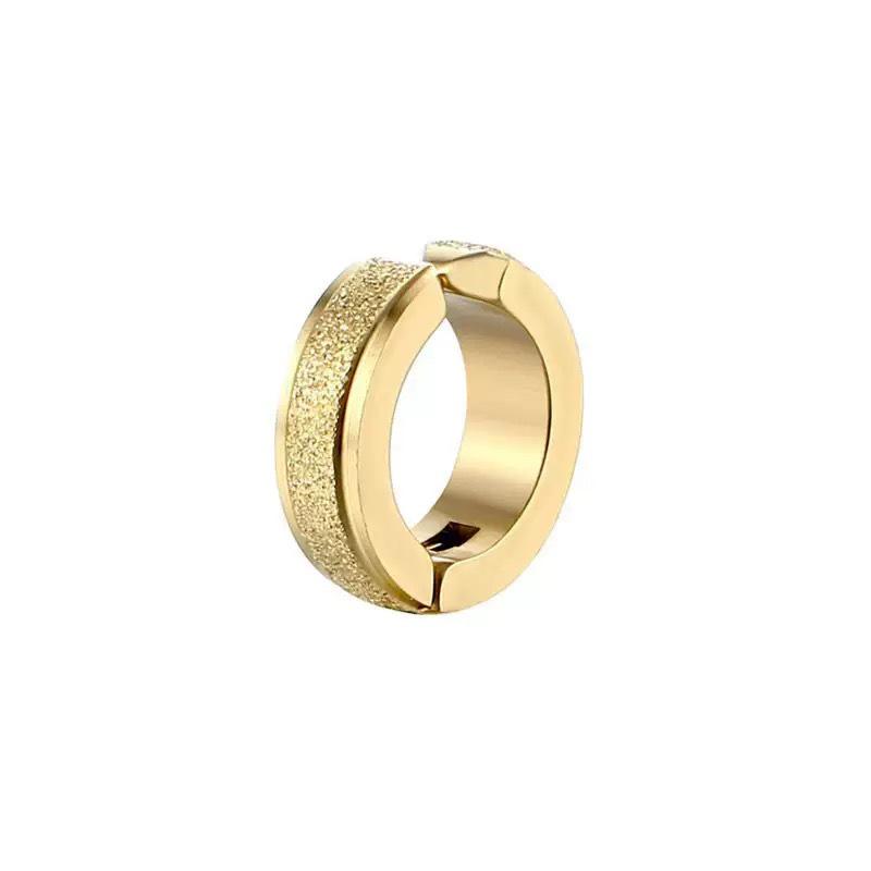 Trendy Frosted Ohrclips für Männer & Frauen: Stilvolle Accessoires ohne Piercing