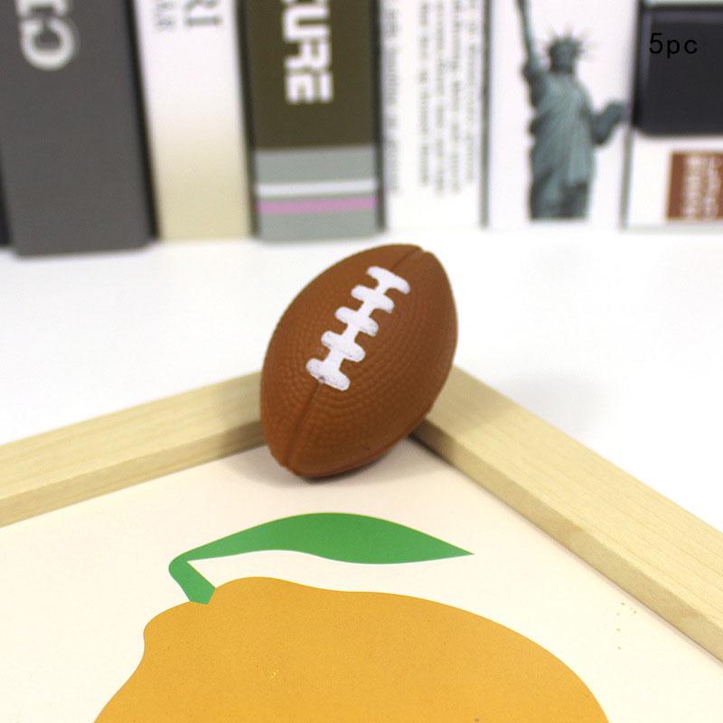 

Забавные коричневые регбийные мячи, регбийные мячи, подарки на вечеринку, прыгающие твердые эластичные резиновые мячи для детей, мальчиков, с днем рождения, сувениры на вечеринку