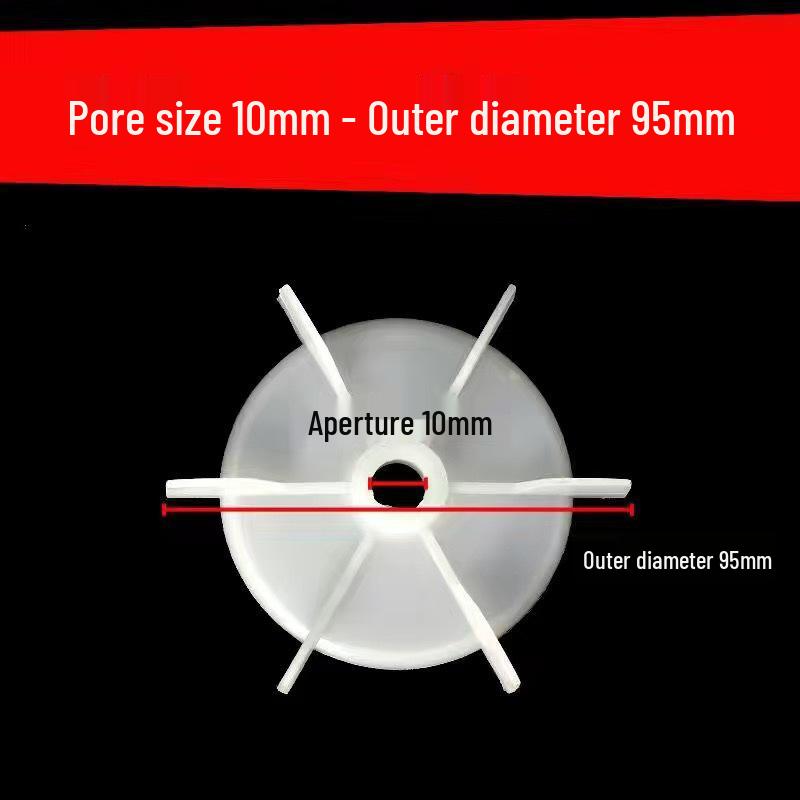 Single-phase Motor Cooling Fan Blade with D-type Mounting Hole