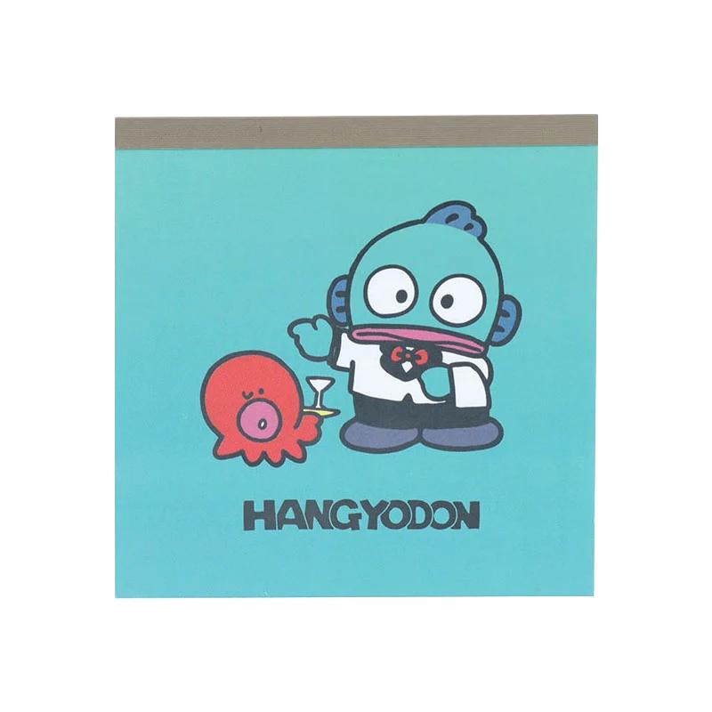 

Блокнот для записей Sanrio Hangyodon в квадратную клетку ( Ретро ) Япония НОВЫЕ персонажи Sanrio