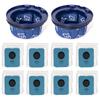 HEPA-Filter und Beutel für Samsung Custom Jet AI Akku-Stielstaubsauger VS28C9762UK / AA, VS35D9762UK / AA, VS28C9760UG / AA, VS30D9762UK