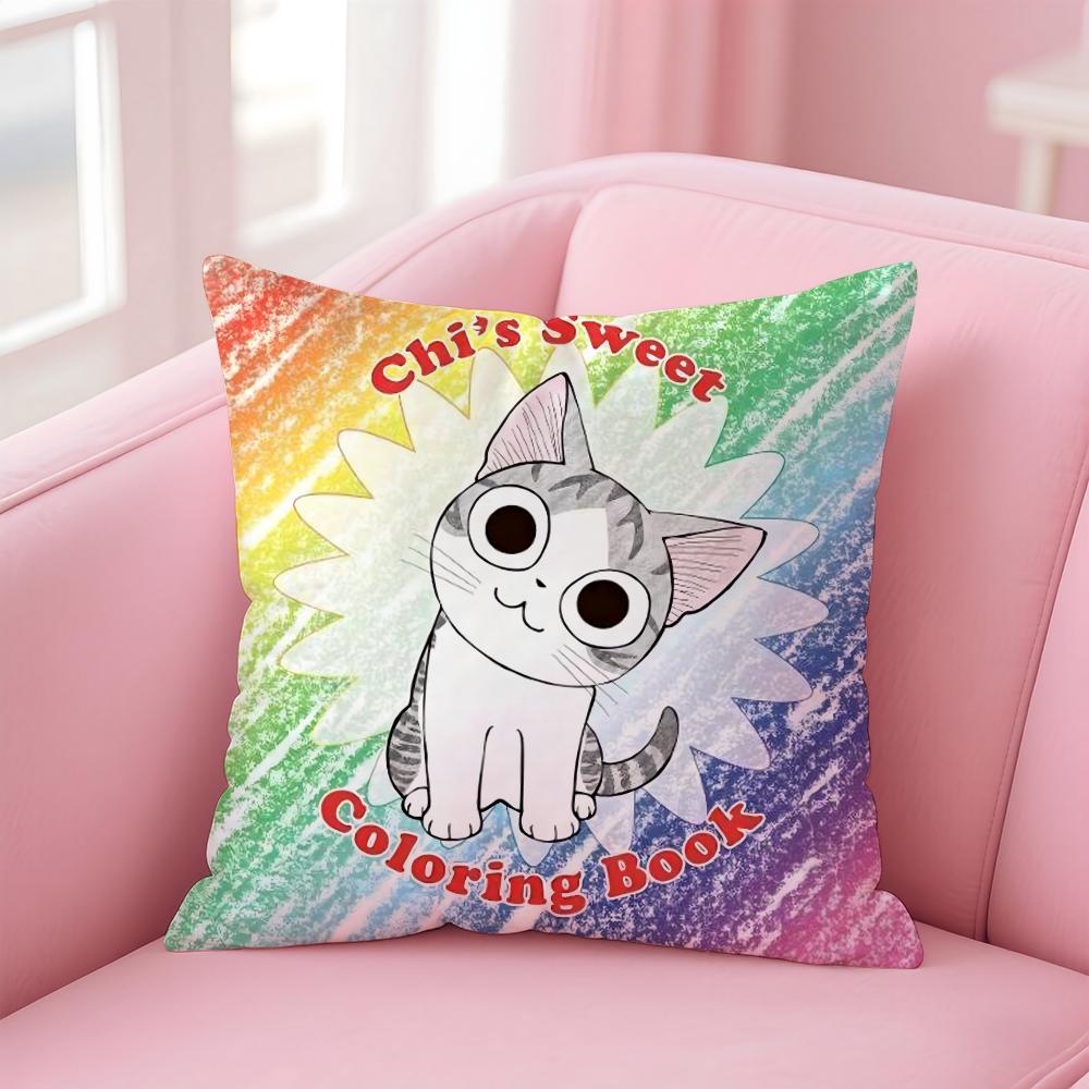 C-Chi's Sweet Home Cushion Cover Home & Car Multi-Scene Pillow Cover - Reversible, Soft & Durable for Daily Use