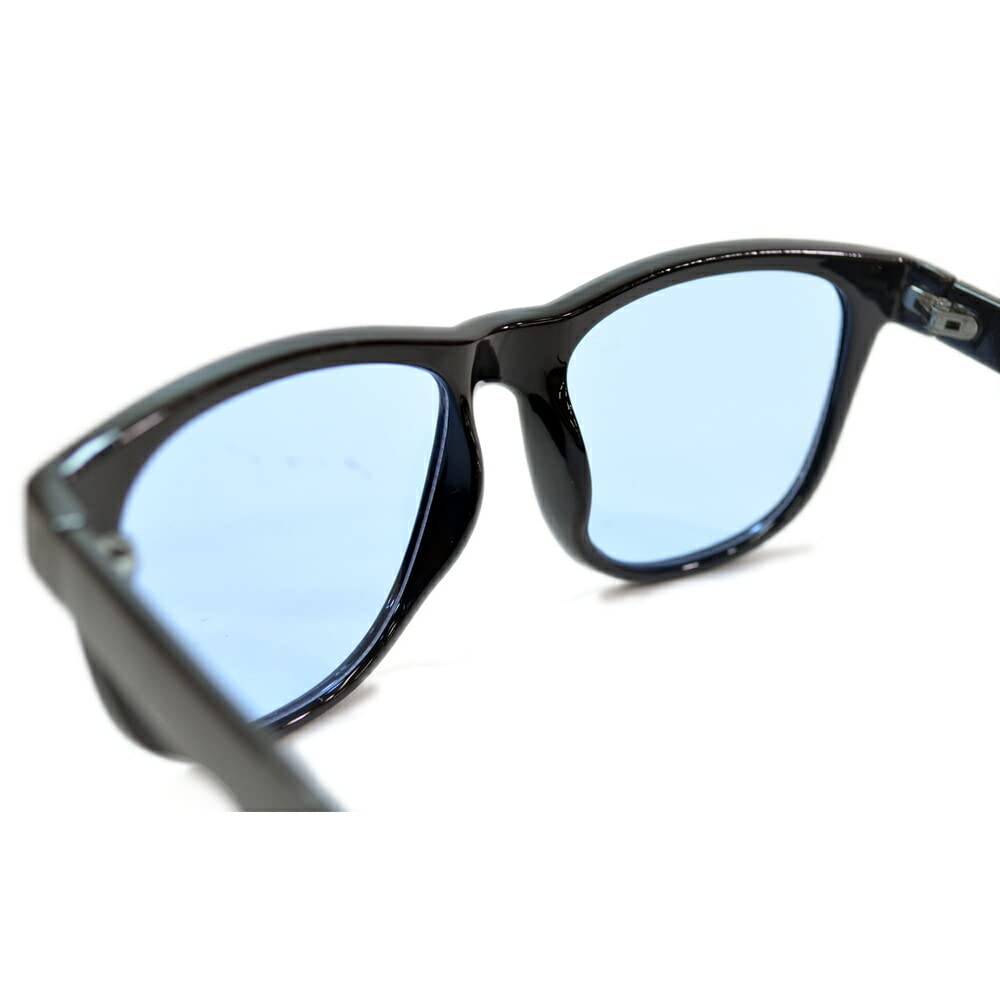 [MERRY PLEASURE] Sunglasses, Fashion Glasses, Men's & Women's, Wellington Style, Light Colored Lenses, Black, Blue, Purple, Smoke, Gray, 9271