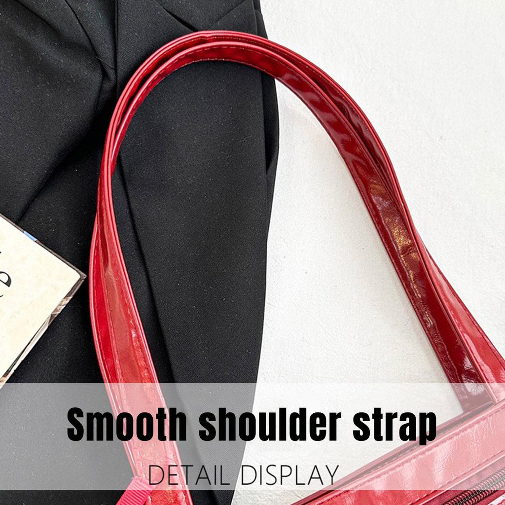 Large Capacity Transparent Tote Bag with Ribbon Bow Accent Side Lace-Up Design Single Shoulder Strap Handheld Carrying