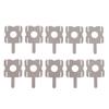 Nickel Sheets for 4S Battery Pack U Shaped 30 Pieces Nickel Plated
