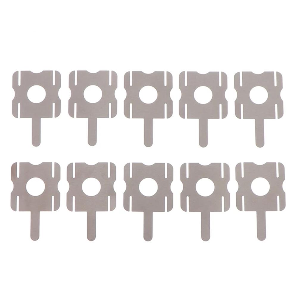 Nickel Sheets for 4S Battery Pack U Shaped 30 Pieces Nickel Plated