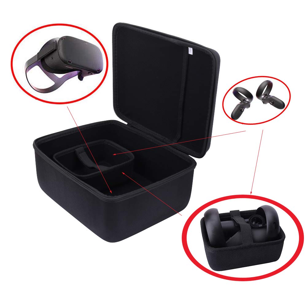 Meta Quest 2/PICO 4 128G 256GB Single VR Headset Storage Case -Aenllosi