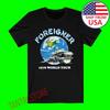 Foreigner 1978 Men's Black Size S To 3XL