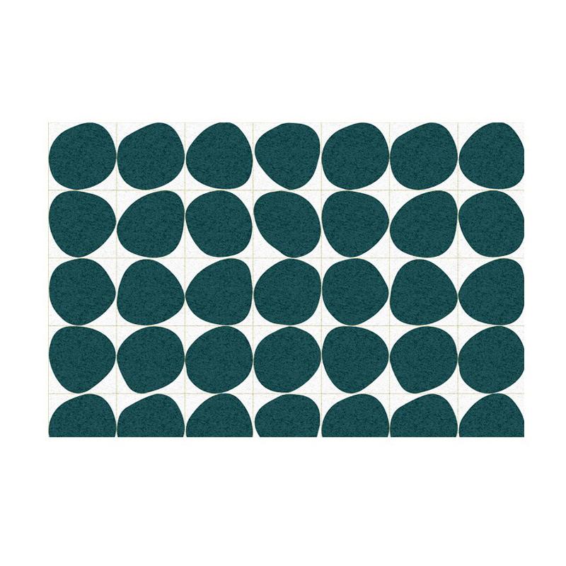 

Кухонный ковер Нескользящий Водонепроницаемый Маслостойкий Коврик для пола Зеленый в горошек Кожа ПВХ Коврик Коридор Балкон Домашний декор Коврики 1pc 50x80cm