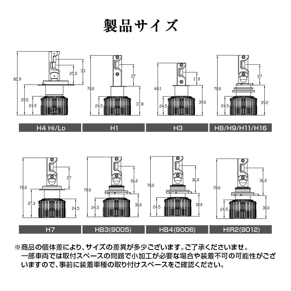 Shingen LED Ibuki Ibuki Switching Headlights and Fog Lamps Total Actual 8700lm 10000lm with Memory High Power 3 Color Change -IBUKI- 3-Color HB4,
