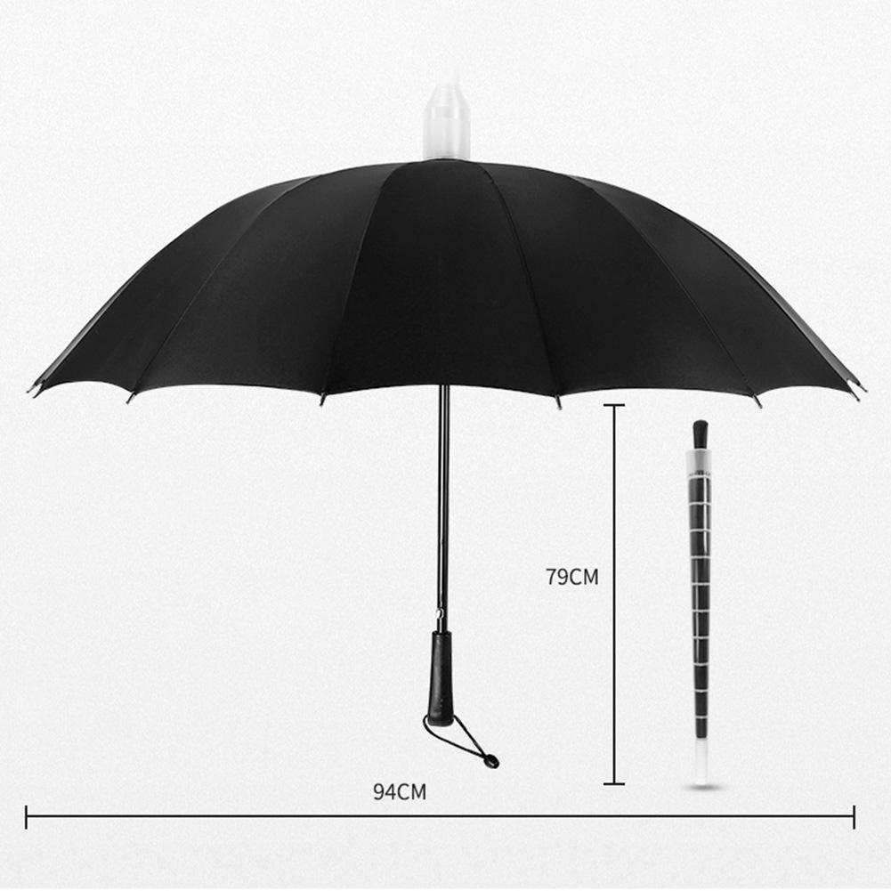 Long Handle Automatic Umbrellas 16 Ribs Rainbow Golf Umbrella Premium Large Sun Protection Outdoor Umbrella For Travel Camping