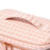 Francfranc Tweed Vanity Pouch Pink S Makeup Box Cosmetic Pouch