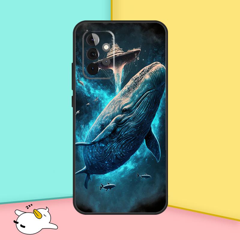 Whale Shark Dolphin Case For Samsung Galaxy A54 A34 A14 A53 A33 A13 A52 A32 A12 A51 A71 A52S A21S Soft Cover
