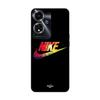 Case for Oppo A59 5G Nike Colorful Logo Black Front