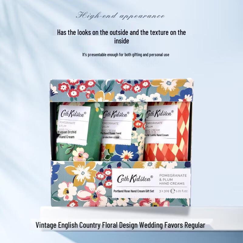 Cath Kidston Portland Bloom Hand Cream Trio Gift Set