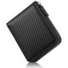 Bifold Compact Mini Brand Small Holds Many Zipper Easy To Coin Gift Carbon 24022 Men's Wallet, Wallet, Name, Popular, Wallet, Cards, Closure, Use,