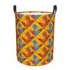 Cartoon Remy Ratatouille Anime Laundry Basket Collapsible Large Clothes Storage Bin Baby Hamper