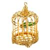   Bird Cage    Ature 1:12 Scale Decor Zinc Alloy Tiny Birdcage for Photography Props Scene Display