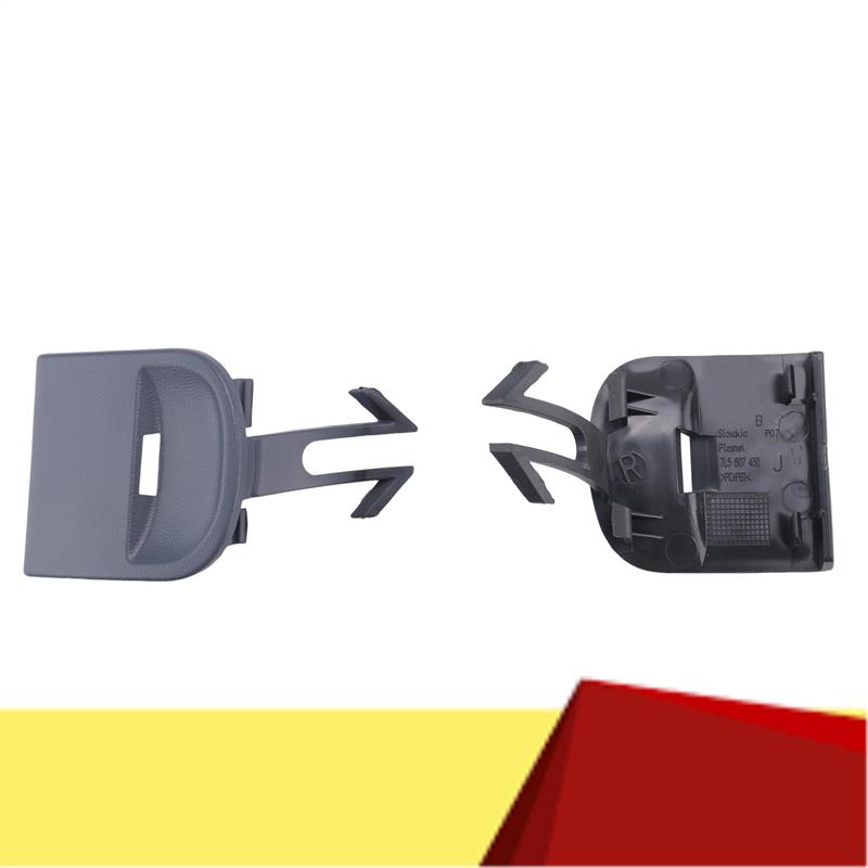 

Automotive Rear Bumper Trailer Hook Cover Rear Trailer Cover For Porsche Cayenne 2007-2010 95550544910 95550545010 Accessories-M чорний