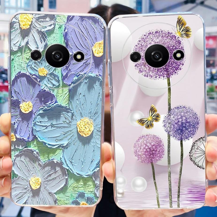 For Xiaomi Poco C61 Case Stylish Painted Cover Soft Silicone Phone Protective Shell For Xiaomi Poco C61 C 61 PocoC61 Phone Cases
