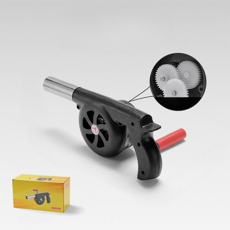 1Pc Outdoor Hand Blower Large Camping Barbecue Fire Tool Small Manual Portable Combustion Hair Dryer
