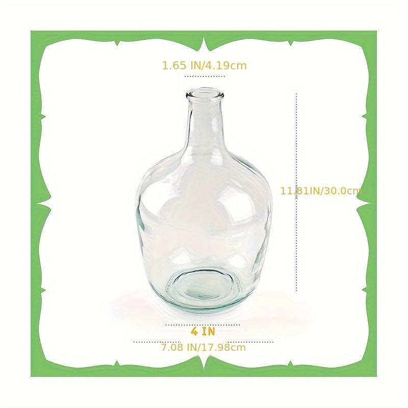 Transparent Glass Vase Tall Farmhouse Branch Vase Centerpiece Glass Vase in Home Decor
