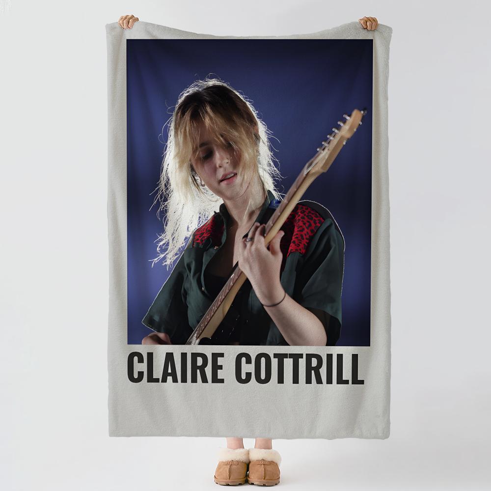 Music C-Clairo-o Throw Thick Comfort Flannel Quilt, Multi-scene Use Indoor Outdoor Daily Nap