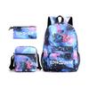 Stitch 3pcs Sets Backpack Mochila Kids Capacity Bags-1
